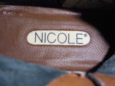 画像1: [USED]-80's【NICOLE】 SIDE BELT MIDLE BOOTS