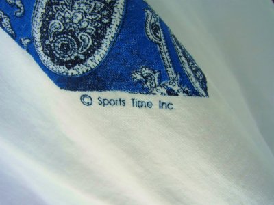 画像2: [USED]-80's【SCREEN STARS BEST】NECK TIE TRICK PRINT T-Shirts