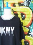 画像1: [USED]-90's【DKNY JEANS】NEW YORK CITY LOGO PRINT T-Shirts (1)