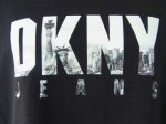 画像5: [USED]-90's【DKNY JEANS】NEW YORK CITY LOGO PRINT T-Shirts (5)