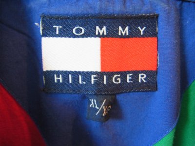 画像1: [USED]-90's【TOMMY HILFIGER】COLORBLOCK DESIGN L/S-Shirts