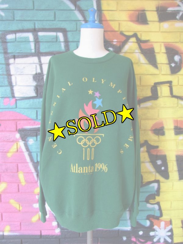 画像3: [USED]-90’s【Champion】“1996 ATLANTA OLYMPIC” PRINT CREWNECK SWEAT (3)