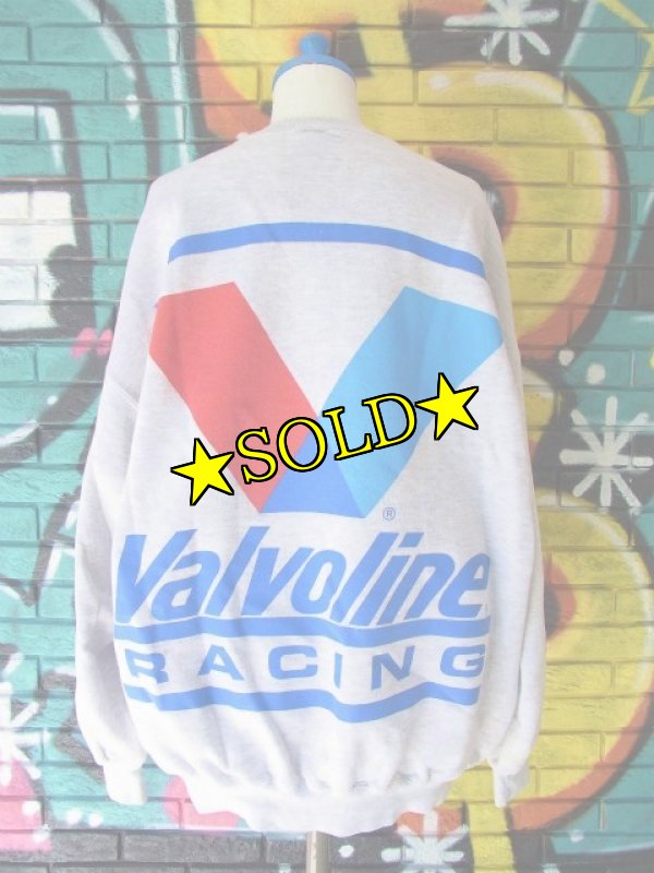画像4: [USED]-80’s【Valvoline】RACING CREWNECK SWEAT (4)