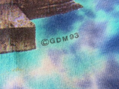 画像2: [USED]-90's【GRATEFUL DEAD】DESIGN PRINT TIEDYE T-Shirts