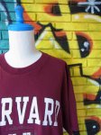 画像1: [USED]-90's【HARVARD】DESIGN PRINT T-Shirts (1)