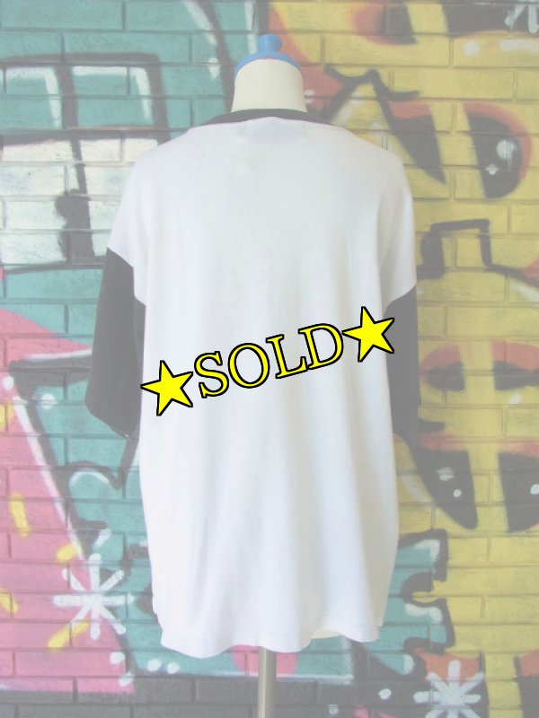 画像4: [USED]-90's【GIORGIO JEANS WEAR】LOGO DESIGN T-Shirts (4)