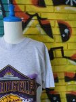 画像1: [USED]-90's【NUTMEG】“LOS ANGELES LAKERS” PRINT T-Shirts (1)