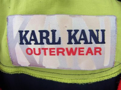 画像1: [USED]-90's【Karl Kani Jeans SPORT】 LOGO EMBROIDERY T-Shirts 