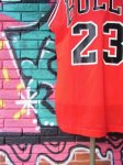 画像2: [USED]-90’s【Champion】“CHICAGO BULLS JORDAN 23” GAME Shirts-RED (2)