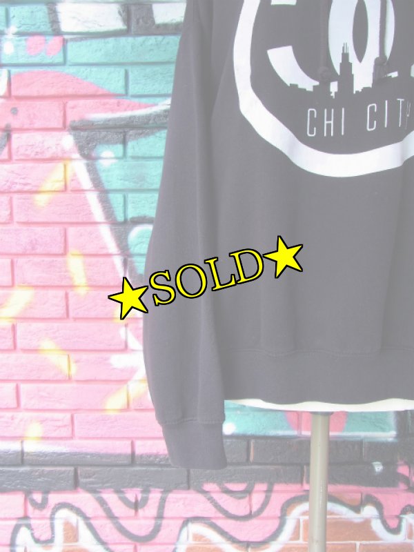 画像2: [USED]-90's【CHANEL-bootleg-】LOGO PRINT HOODIE SWEAT (2)