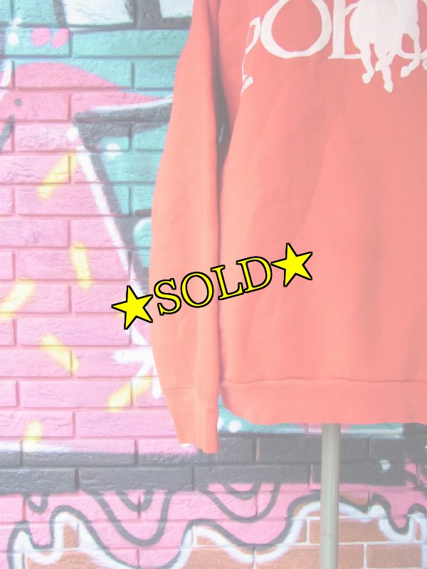 画像2: [USED]-90's【POLO Ralph Lauren-bootleg-】PRINT CREWNECK SWEAT (2)