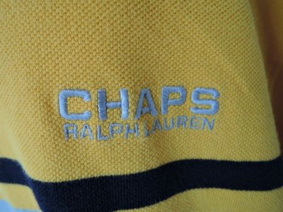画像2: [USED]-90’s【CHAPS by Ralph Lauren】COLLAGE DESIGN L/S-TEE