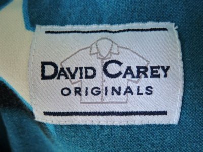 画像1: [USED]-90's【DAVID CAREY】FRAME & STAR DESIGN S/S-Shirts
