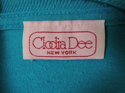画像1: [USED]-80's【Clodia Dee】STUDS DECORATE DESIGN T-Shirts