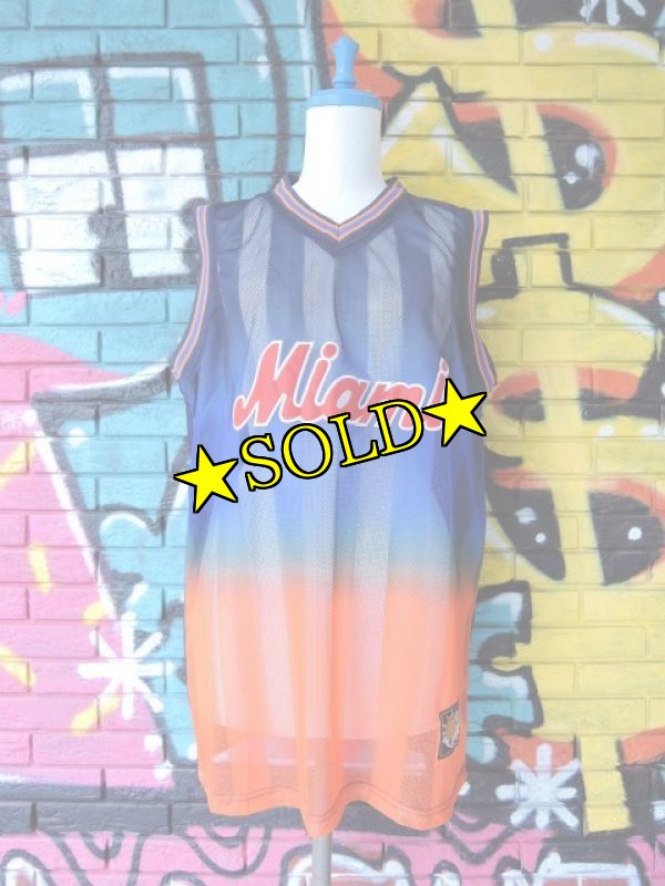 画像1: [USED]-90’s【KADI SPORT】 “MIAMI UNIVERSITY” GAME Shirts (1)