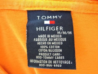 画像1: [USED]-2k's【TOMMY HILFIGER】LOGO PRINT T-Shirts