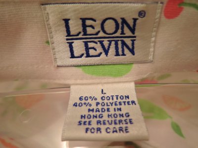 画像1: [USED]-90’s【LEON LEVIN】FRUITS DESIGN POLO-Shirts