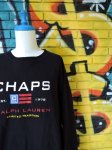 画像3: [USED]-90’s【CHAPS by Ralph Lauren】LOGO PRINT SWEAT (3)