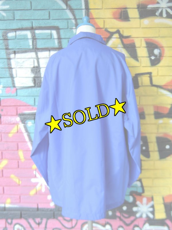 画像2: [DEAD STOCK]-2k's【Majestic】“NEW YORK METS” NYLON COACH JACKET (2)