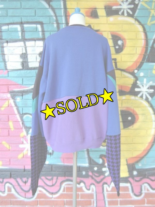 画像2: [USED]-【THE PRANK-ザ・プランク-】CUATOM DESIGN SWEAT-No.007 (2)