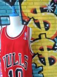 画像3: [USED]-90's【Champion】“CHICAGO BULLS B.J. ARMSTRONG #10” GAME Shirts (3)