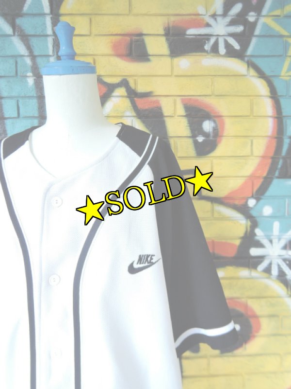 画像3: [USED]-90s【NIKE-Bootleg-】EMBROIDERY Baseball Shirts (3)