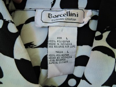 画像1: [USED]-90's【Borcellini】ALL OVER DESIGN S/S-Shirts