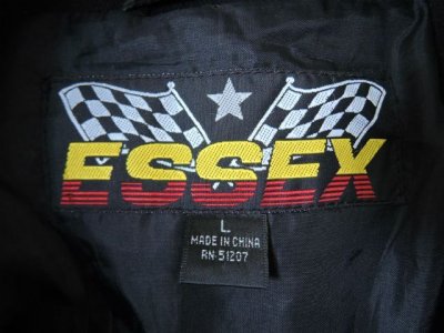 画像1: [USED]-90’s【ESSEX】“CHEVROLET Racing” RACING JACKET