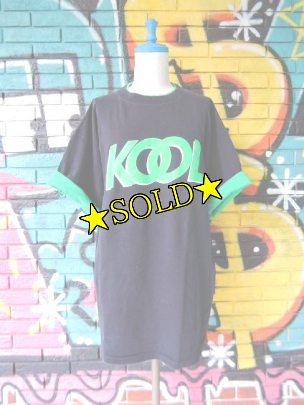 画像1: [USED]-90's “KOOL” PRINT DESIGN T-Shirts (1)