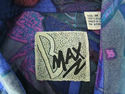 画像1: [USED]-90's【B MAX】ALL OVER DESIGN S/S-Shirts