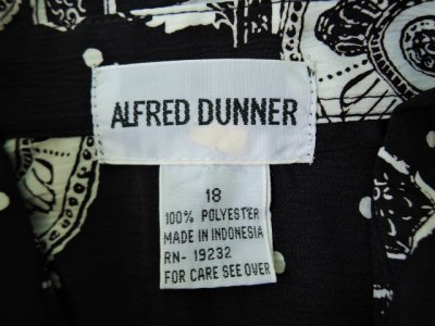 画像1: [USED]-90's【ALFRED DUNNER】ALL OVER DESIGN S/S-Shirts