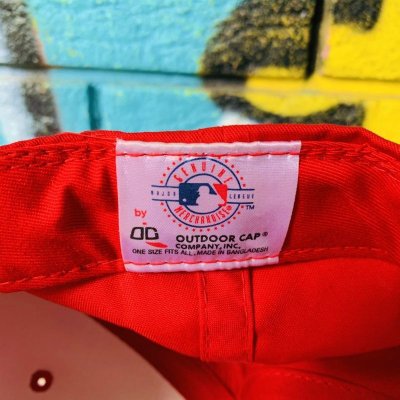 画像1: [USED]-90s【OUTDOOR CAP】“Cincinnati REDS” SNAPBACK