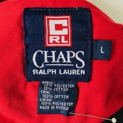 画像1: [USED]-90’s【CRL】CHAPS by RALPH LAUREN NYLON JACKET