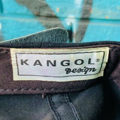 画像1: [USED]-90s【KANGOL DESIGN】"KANGOL" LOGO DESIGN 6PANEL