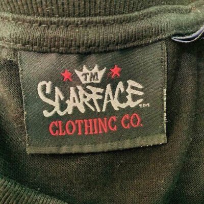画像1: [USED]-90s【THE SCARFACE CLOTHING CO】“ SCARFACE” PRINT TEE