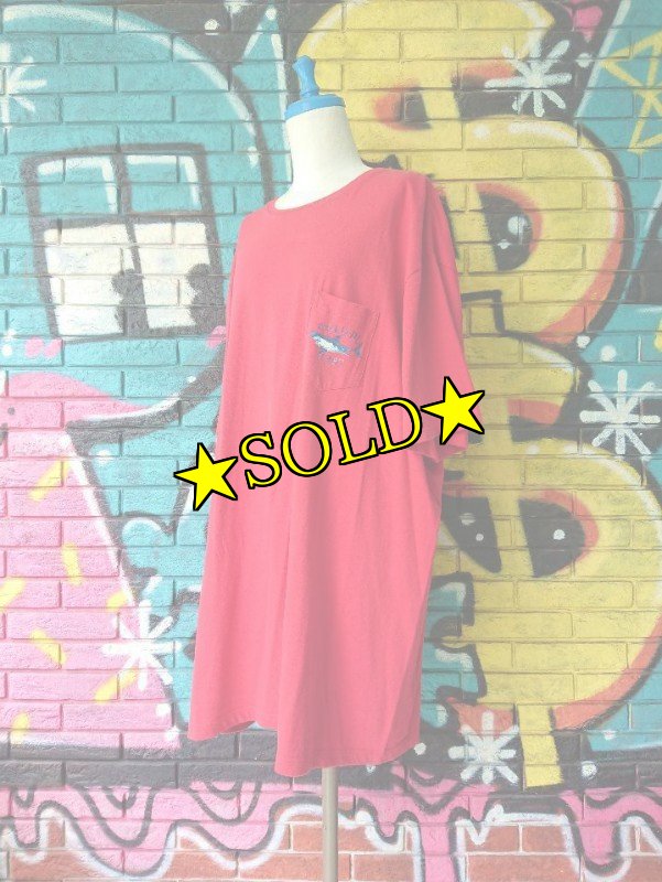 画像4: [USED]-90’s 【POLO SPORT】by Ralph Lauren "SHARK" PRINT TEE  (4)