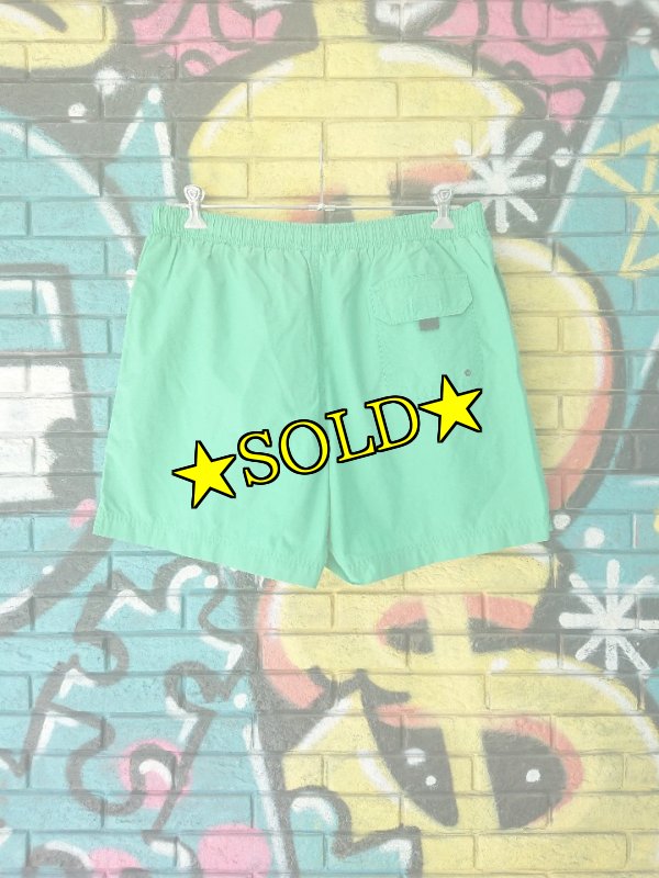 画像3: [USED]-90’s 【POLO SPORT】by Ralph Lauren SWIM TRUNKS-GREEN (3)