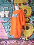 画像4: [USED]-90's【NAUTICA】"NAUTICA" FLONT LOGO PRINT TEE-ORANGE (4)