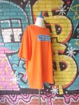 画像3: [USED]-90's【NAUTICA】"NAUTICA" FLONT LOGO PRINT TEE-ORANGE (3)