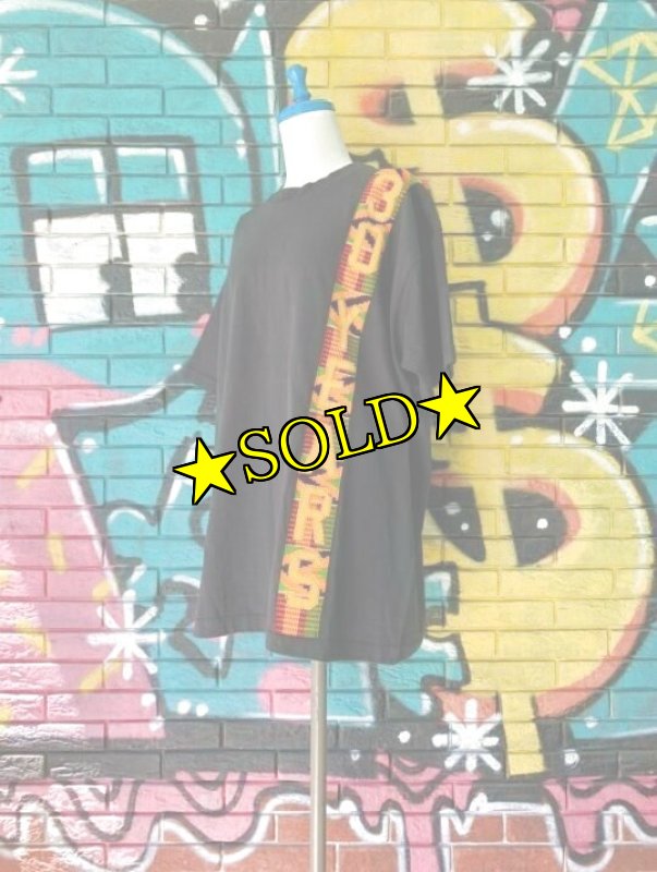 画像4: [USED]-90's【BEST T FRUIT OF THE LOOM】"KENTE" DESIGN TEE (4)
