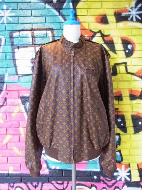 USED]-80's【LOUIS VUITTON 】MEMBERS ONLY SINGLE RIDERS JACKET - PA 