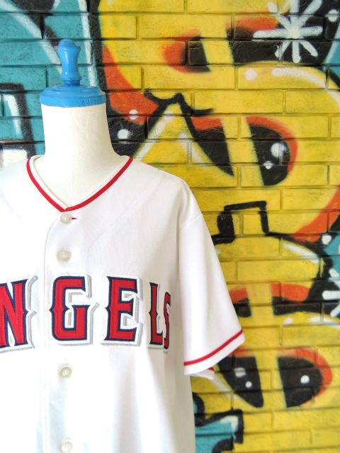 USED]-90's【Majestic】“Los Angeles ANGELS GUERRERO #27” BASEBALL ...