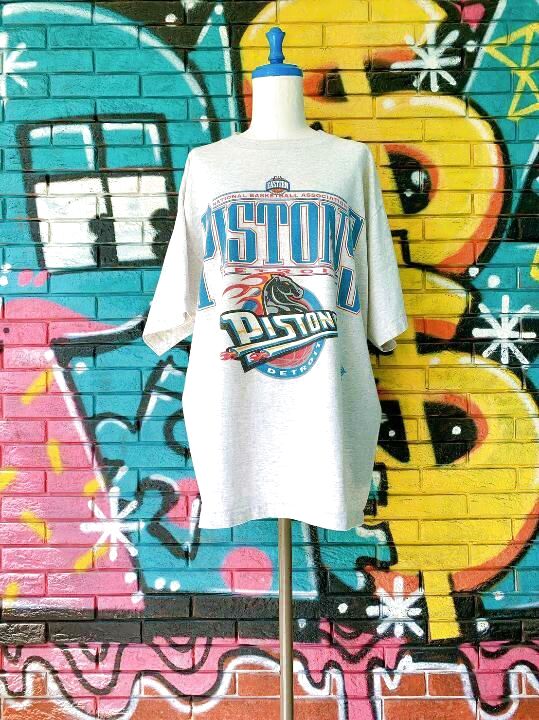 USED]-90s【LOGO ATHLETICS】NBA OFFICAL 