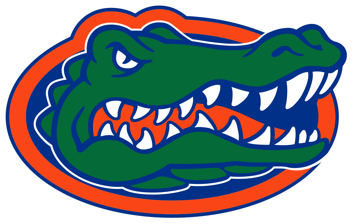 USED]-90's【Dodger】“Florida Gators” LOGO PRINT TEE